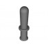 Minifigure, Weapon Baton / Club: {тъмно каменно сив}