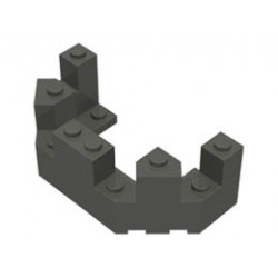 Балкон 1/2 4X8X2 1/3: {тъмно сив}