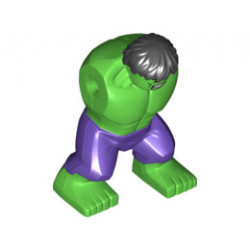 Body Giant, Hulk with Dark Purple Pants Pattern: {ярко зелен}