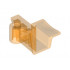 Minifigure, Utensil Seat (Chair) 4 x 2 x 2 with Axle Hole: {прозрачно ярко оранжев}