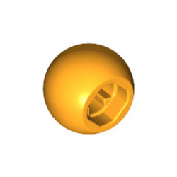 Вуду топче Ø10.2: {огнено жълто-оранжев}