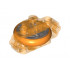Technic Brick 3 x 6 x 2 with Metal Flywheel and Orange Tire (Chima Rip Cord Base): {прозрачно ярко оранжев}