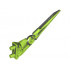 Hero Factory Weapon - Claw / Spike, Flexible with Marbled Lime Pattern: {черен}