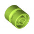 Wheel 11mm D. x 12mm, Hole Notched for Wheels Holder Pin: {ярко жълто-зелен}