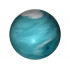 Ball, Bionicle Zamor Sphere with Marbled White Pattern: {прозрачно светло син}