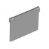 Glass for Window 1 x 4 x 3 - Opening: {умерено каменно сив}
