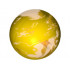 Ball, Bionicle Zamor Sphere with Marbled Yellow Pattern : {прозрачно ярко оранжев}