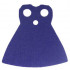 Minifigure, Cape Cloth, Extended with Round Bottom and 2 Top Holes: {светло виолетов}