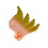 Hero Factory Wing, Feathered with Axle Hole and Marbled Trans-Yellow Pattern: {прозрачно ярко оранжев}