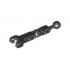 Hero Factory Arm / Leg with Ball Joint on Axle and Ball Socket and 4 Pin Holes : {черен}