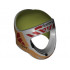 Minifigure, Headgear Helmet SW Rebel with Gray Squadron B-wing Pilot Pattern: {умерено каменно сив}