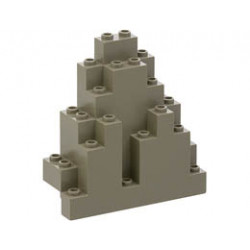 Връх на планина 3X8X7: {тъмно сив}