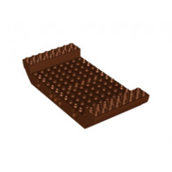 Средна част на кораб 16X8X2 1/3 Ø4.85 : {червеникаво-кафяв}