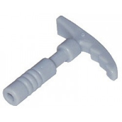 Minifigure, Utensil Ice Axe - 3-Rib Handle: {умерено каменно сив}