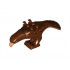 Eagle Body with Beak, Eyes and Dark Brown Head and Tail Feathers Pattern: {червеникаво-кафяв}