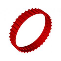 Tread Large, Non-Technic with 36 Treads : {ярко червен}