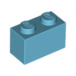 Тухличка 1X2 : {умерено небесносин}