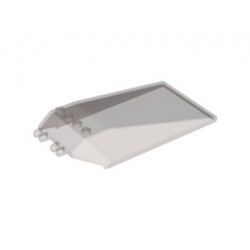 Windscreen 12 x 6 x 2 with Locking Dual 2 Fingers Hinge: {прозрачно кафяв}