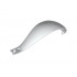 Panel 4 x 4 x 11 Curved Tapered with Clip at Each End: {бял}
