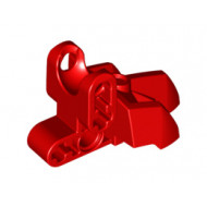 Hero Factory Foot with Three Short Claws and Ball Socket: {ярко червен}