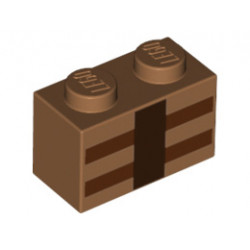 Тухличка 1X2 No. 14: {умерен нуга}