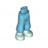 Mini Doll Friends Hips and Baggy Trousers with Light Aqua Shoes Pattern: {умерено небесносин}