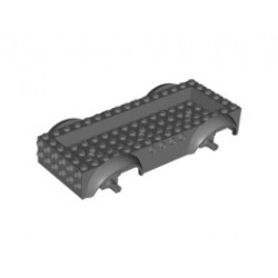 Vehicle, Base 8 x 16 x 2 1/2 with Mudguards and 14 x 4 Recessed Center with 3 Holes: {тъмно каменно сив}