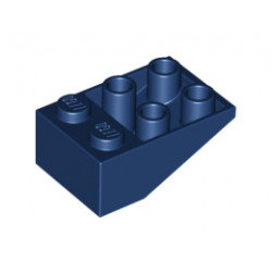 Покривна плочка 2X3/25° инверсна : {земно син}
