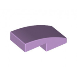 Плочка с дъга 1X2X2/3: {лавандулов}