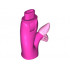 Tail, Mini Doll Friends Mermaid Hips and Tail Assembly with Bright Pink Tip Pattern: {ярко пурпурен}