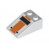 Slope 33 3 x 2 with SW Snowspeeder Front with Vent Pattern : {бял}