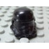 Minifigure, Headgear Helmet SW Stormtrooper, Plain: {черен}