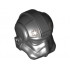 Minifigure, Headgear Helmet SW Stormtrooper Type 2, TIE Fighter Pilot Pattern (Rebels Cartoon Style): {черен}