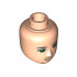 Mini Doll, Head Friends Male Large with Green Eyes, Eyebrows, Beard and Open Smile Pattern: {светло нуга}
