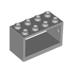 Шкаф 2X4X2 : {умерено каменно сив}