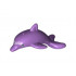 Dolphin, Friends / Elves, Jumping with Bottom Axle Holder with Medium Azure Eyes and White Face Decorations Pattern (Delphia): {умерено лавандулов}