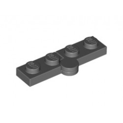 Панта-плочка 1x2 долна/горна : {тъмно каменно сив}