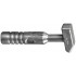 Minifigure, Utensil Tool Cross Pein Hammer - 3-Rib Handle: {сребърно метален}