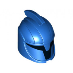 Minifigure, Headgear Helmet SW Senate Commando with Black Markings Pattern : {ярко син}