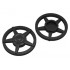 Wheel Cover 5 Spoke - for Wheel 18976 : {черен}