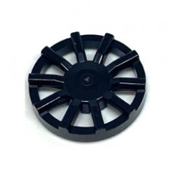 Wheel Cover 10 Spoke - for Wheel 18976 : {черен}