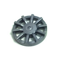 Wheel Cover 10 Spoke - for Wheel 18976: {сребърно метален}