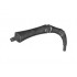 Appendage Bony Large with Axle (Leg / Rib / Tail): {титаниево метален}