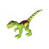 Dinosaur, Coelophysis / Gallimimus with Dark Red Stripes and White Eyes Pattern: {ярко жълто-зелен}