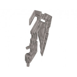 Bionicle Weapon Skull Warrior Axe: {сребърно метален}