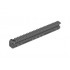 Technic, Gear Rack 1 x 14 x 2 with Axle and Pin Holes: {тъмно каменно сив}