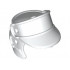 Minifigure, Headgear Helmet SW Hoth Rebel Trooper: {бял}