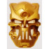 Bionicle Mask Skull Wide: {топло златист}