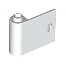 Лява врата с панта-пъпка 1X3X2 : {бял}