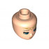 Mini Doll, Head Friends with Blue Eyes and Gold Elves Tribal Pattern (Skyra): {светло нуга}